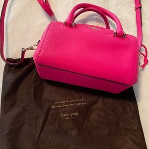 Kate Spade Hot pink pocketbook! Barely used! Fun color!